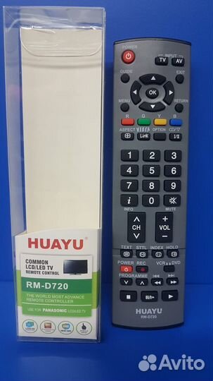 Универсальный пульт Panasonic RM-D720 (# 1663)