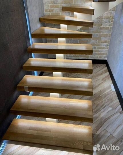 Ступени деревянные