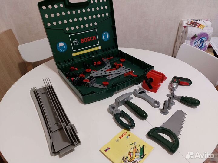 Klein верстак Bosch с шуруповертом