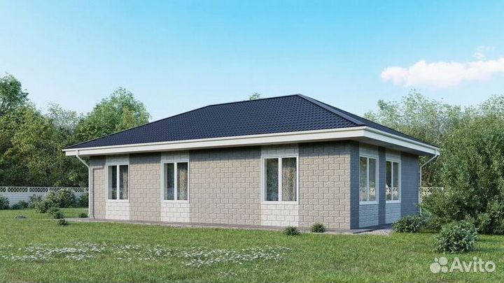 Комплект из теплоблоков 121 м2