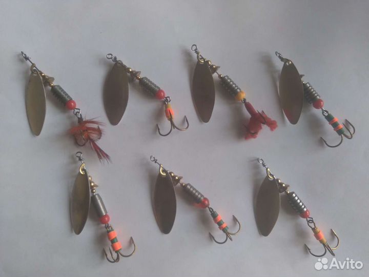 Авторские блёсны ультра лайт и лайт, вольфрам