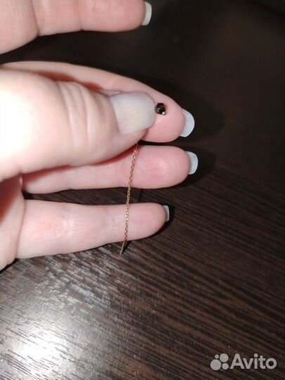 Золотые серьги