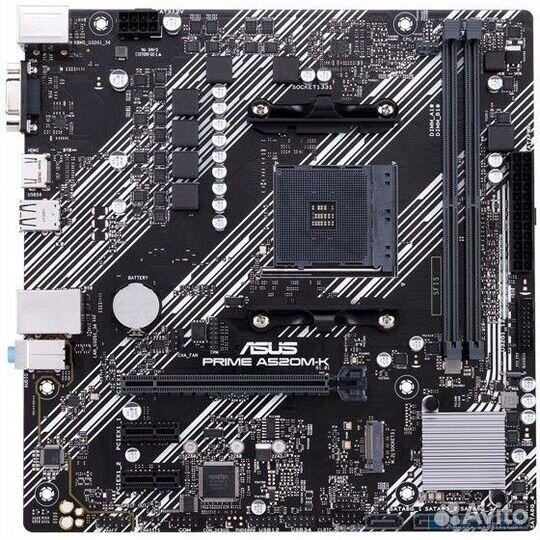 Asus prime A520M-K RTL Soc-AM4 AMD A520 2xDDR4 mAT