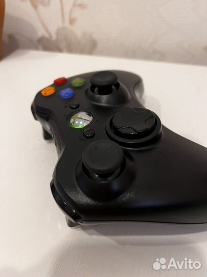 Геймпад xbox 360 чёрный оригинал
