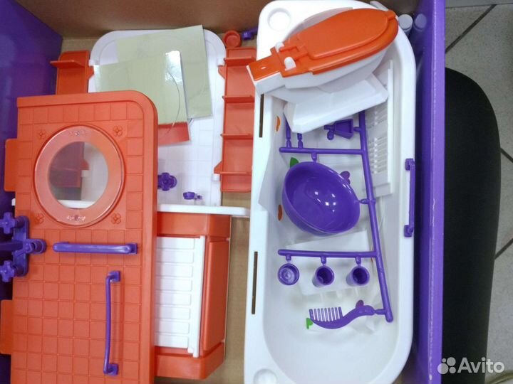 Ванная комната для Барби 30см