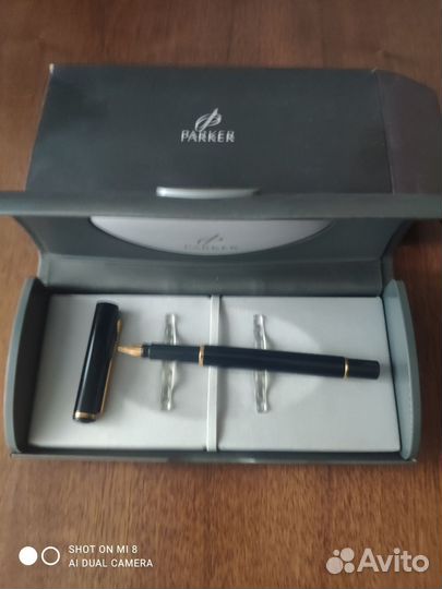 Перьевая ручка parker rialto gold новая