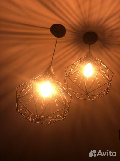 Светильник подвесной с лампой люстра потолочная