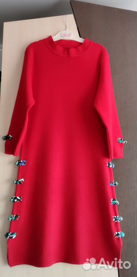 Платье для девочки шерсть