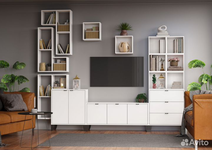 Куб-полка современный