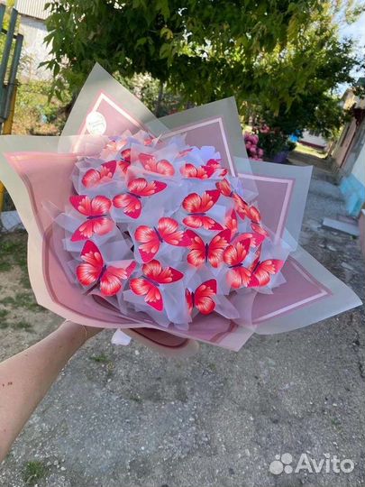 Букет из бабочек