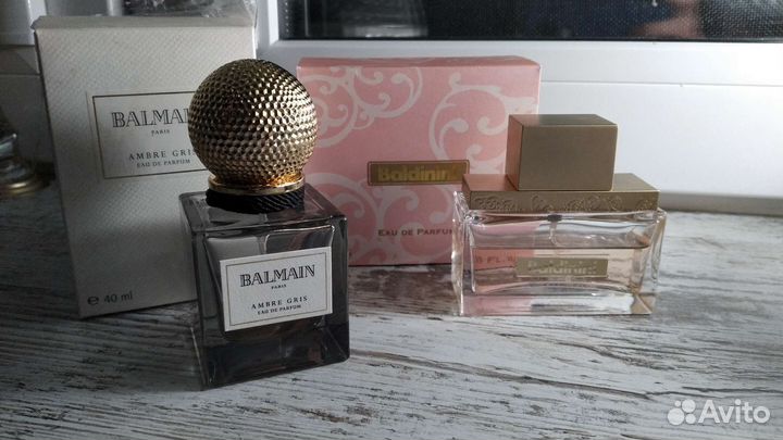 Нишевые духи Balmain и Baldinini