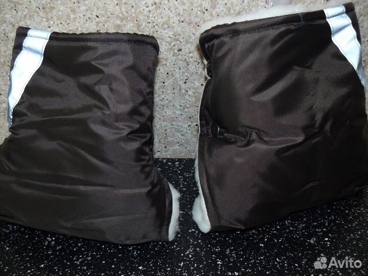 Муфты для рук на овчине (натуральная шерсть)