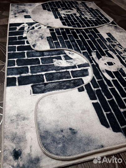 Коврики для ванной и туалета