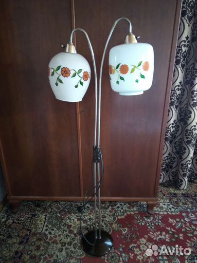 Винтажный торшер