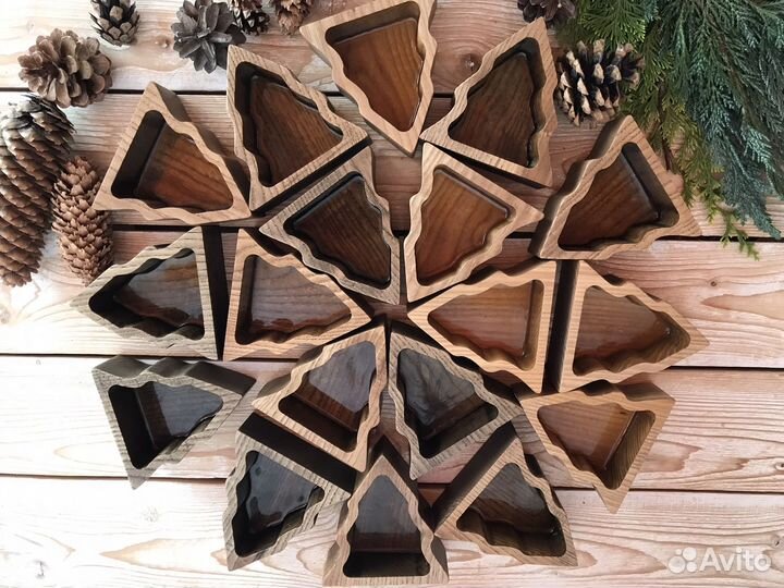 Форма для свечей из дерева