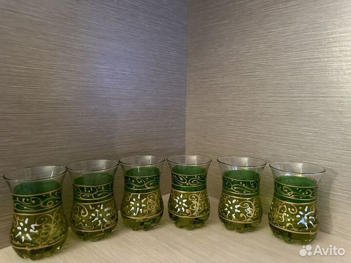 Турецкие стаканы для чая(армуды)