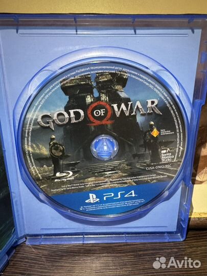 God of war ps4 диск