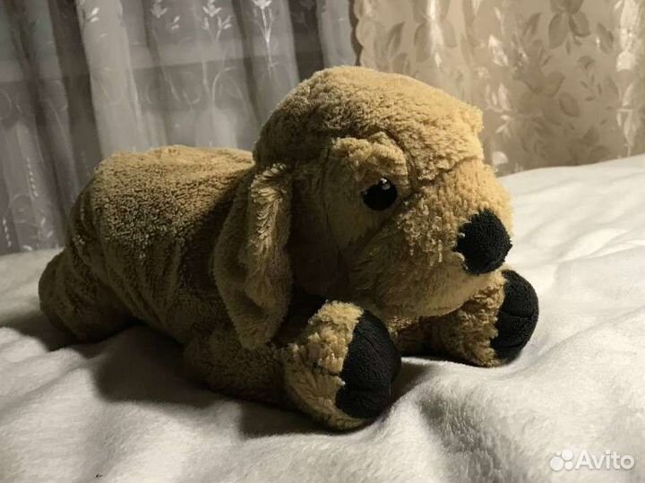 Мягкая игрушка икеа госиг голден ретривер, 35см