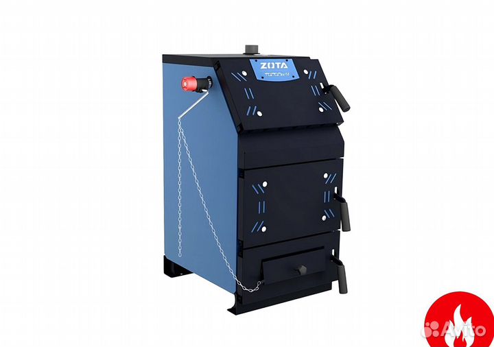 Твердотопливный котел zota «тополь-30м»