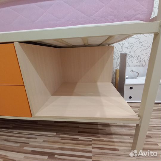 Металлическая Кровать-чердак Севилья