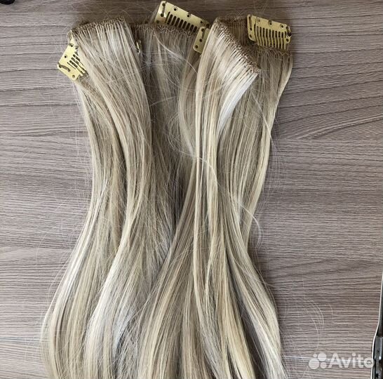 Трессы на заколках