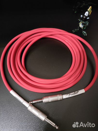 Fender 15' Original cable Red Гитарный кабель