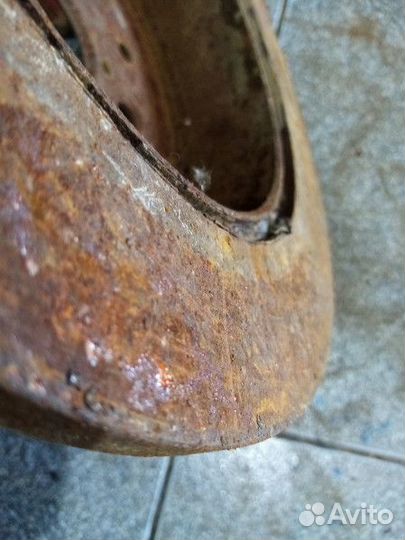 Диск тормозной не вентилируемый задний левыйправый