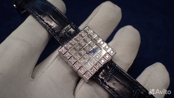 Золотые часы Chopard Ice Cube by DE Grisogono