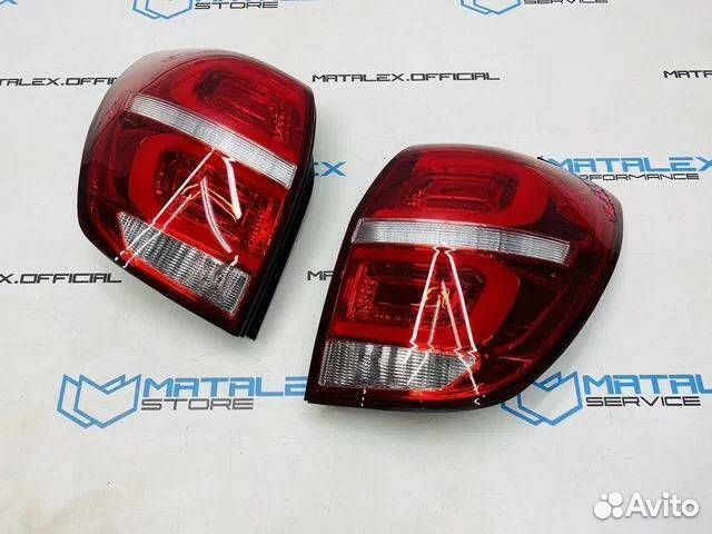 Задние фонари Chevrolet Captiva, тюнинг красные