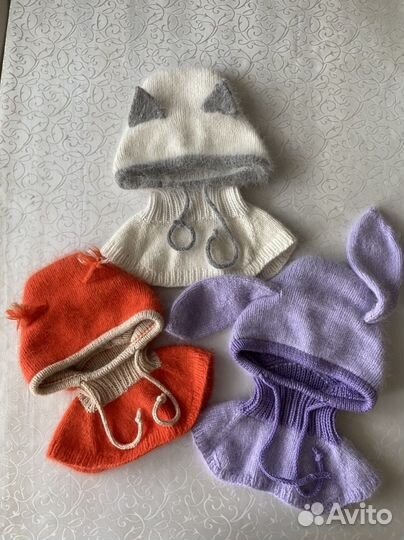 Шапка шлем детская