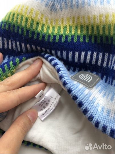 Зимний комплект шапка и краги