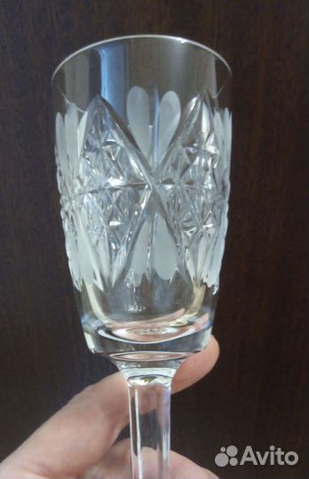 Фужеры хрустальные СССР