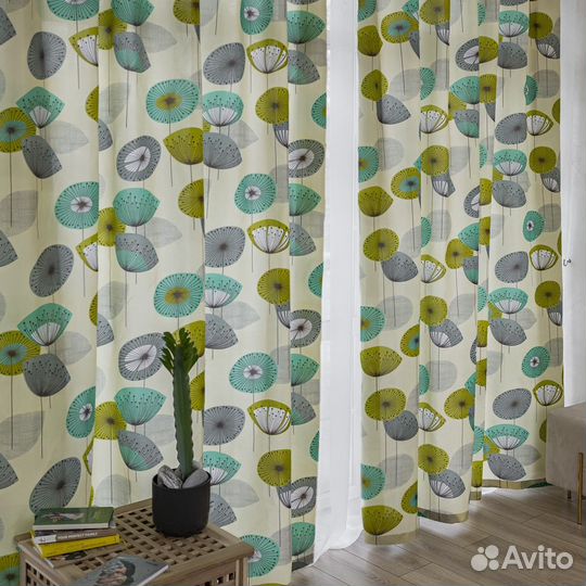 Комплект шторы Мави 480x270 и тюль Вуаль 300x270