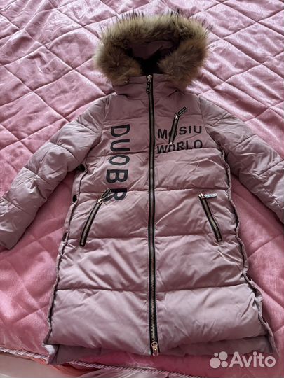Пуховик для девочки 152