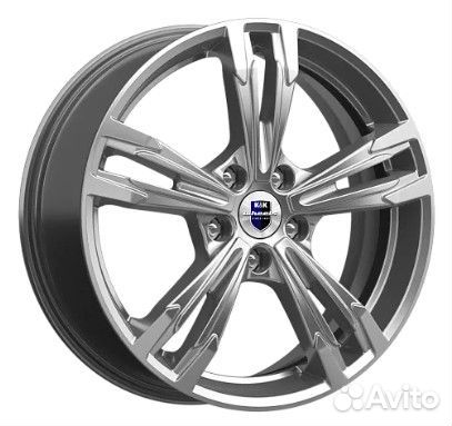 K&K Karrera Light : 7x18 5*112 Et:35 Dia:66.6 дарк платинум брайт