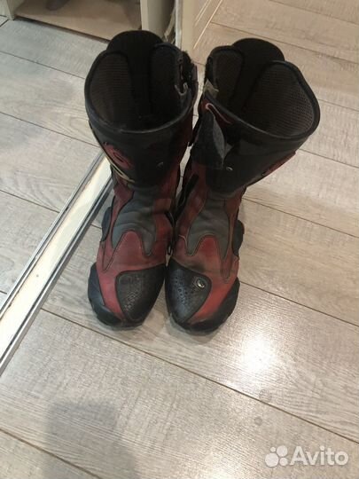 Мотокостюм мужской кожаный