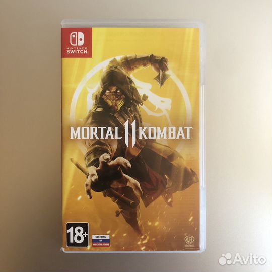 Mortal kombat 11 картридж Nintendo