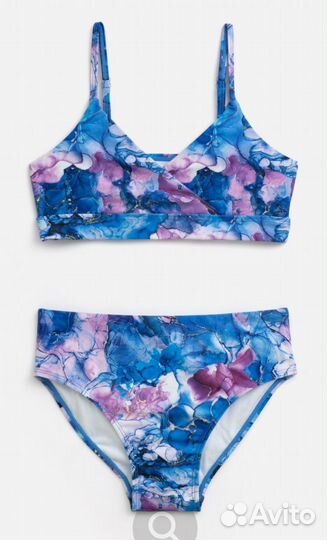 Купальник для девочки раздельный новый, 158-164