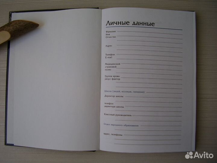 Записная книга учителя, преподавателя