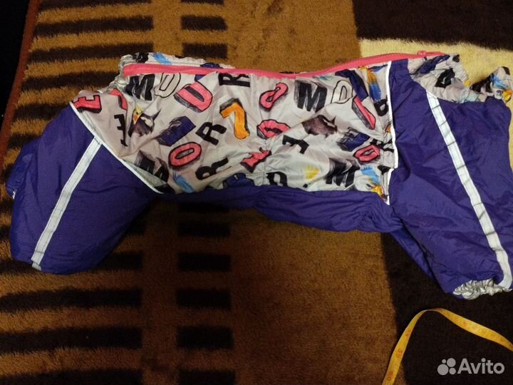 Комбинезон для собаки зимний