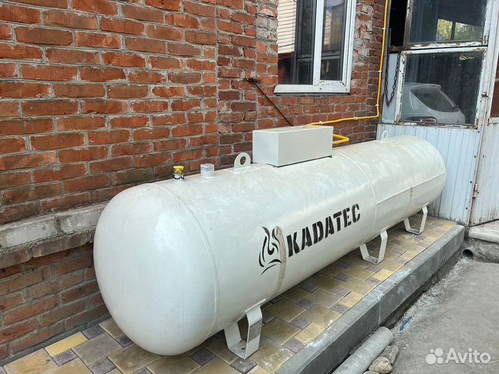 Установка газгольдера под ключ