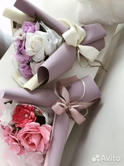 Букеты из мыла