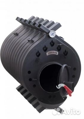 Воздухогрейная печь Сибирь 50 м3 e-4264