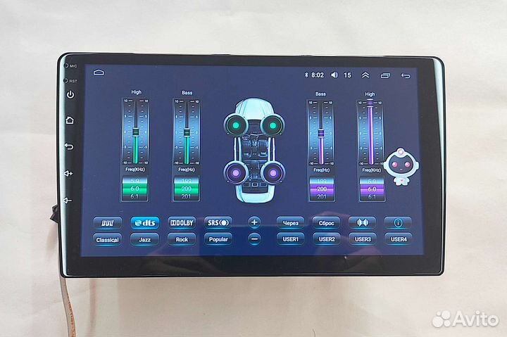 Мощная Магнитола 8/128 Android 9