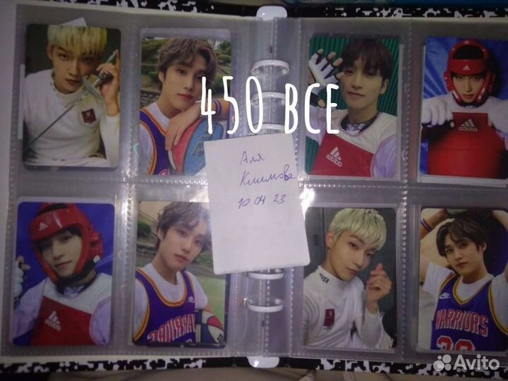 Карты полароиды the boyz kpop