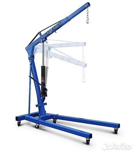 Кран гидравлический 2 т. гаражный складной