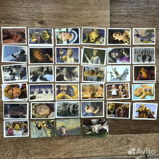 Наклейки журнал Приключения Шрека