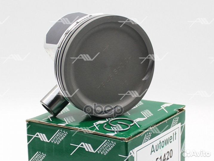 Поршень std skoda vw 1.6i 16v cfna cfnb autowelt