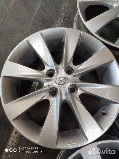 Оригинальные диски Hyundai Solaris 4x100 r16