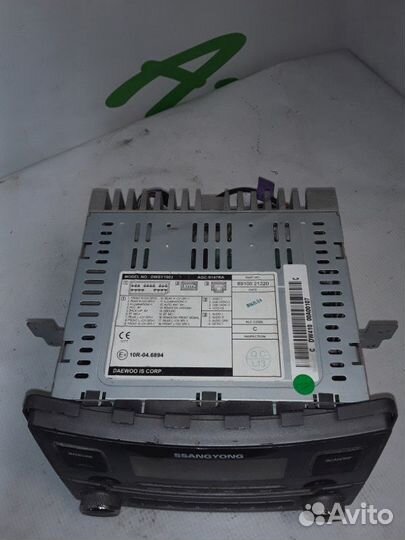 Магнитола Ssang Yong Stavic / New Rodius D20DT